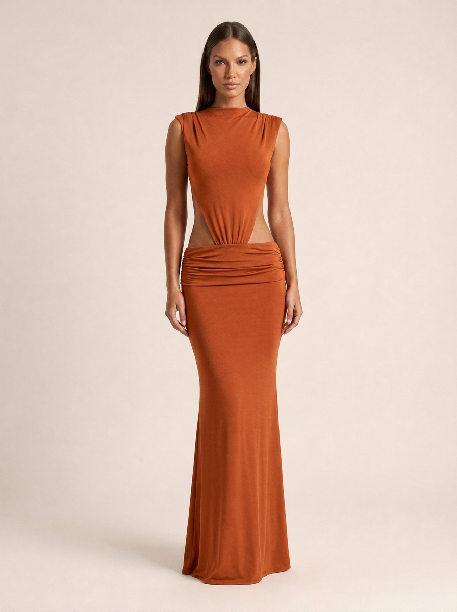 Serena Cut-Out Maxi Dress