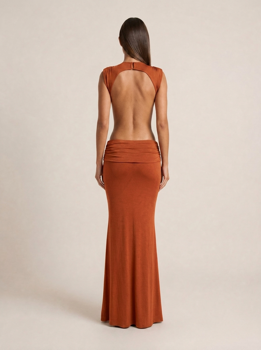 Serena Cut-Out Maxi Dress